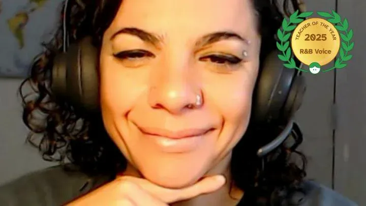 Lessonface Teacher of the Year 2025 — R&B Voice